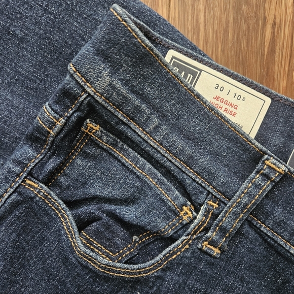 Gap Denim Jeans 30/10S, Jegging High Rise - Picture 3 of 6
